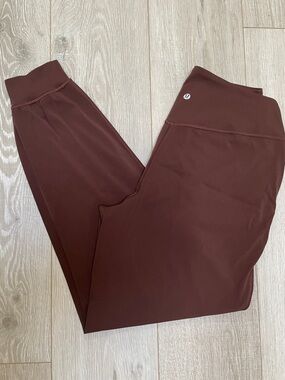 Lululemon Track Joggers. Lava cake. 8